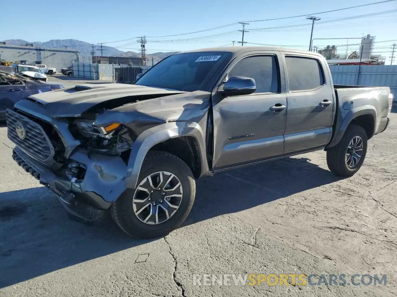 1 Photograph of a damaged car 3TYCZ5AN3PT174828 TOYOTA TACOMA 2023