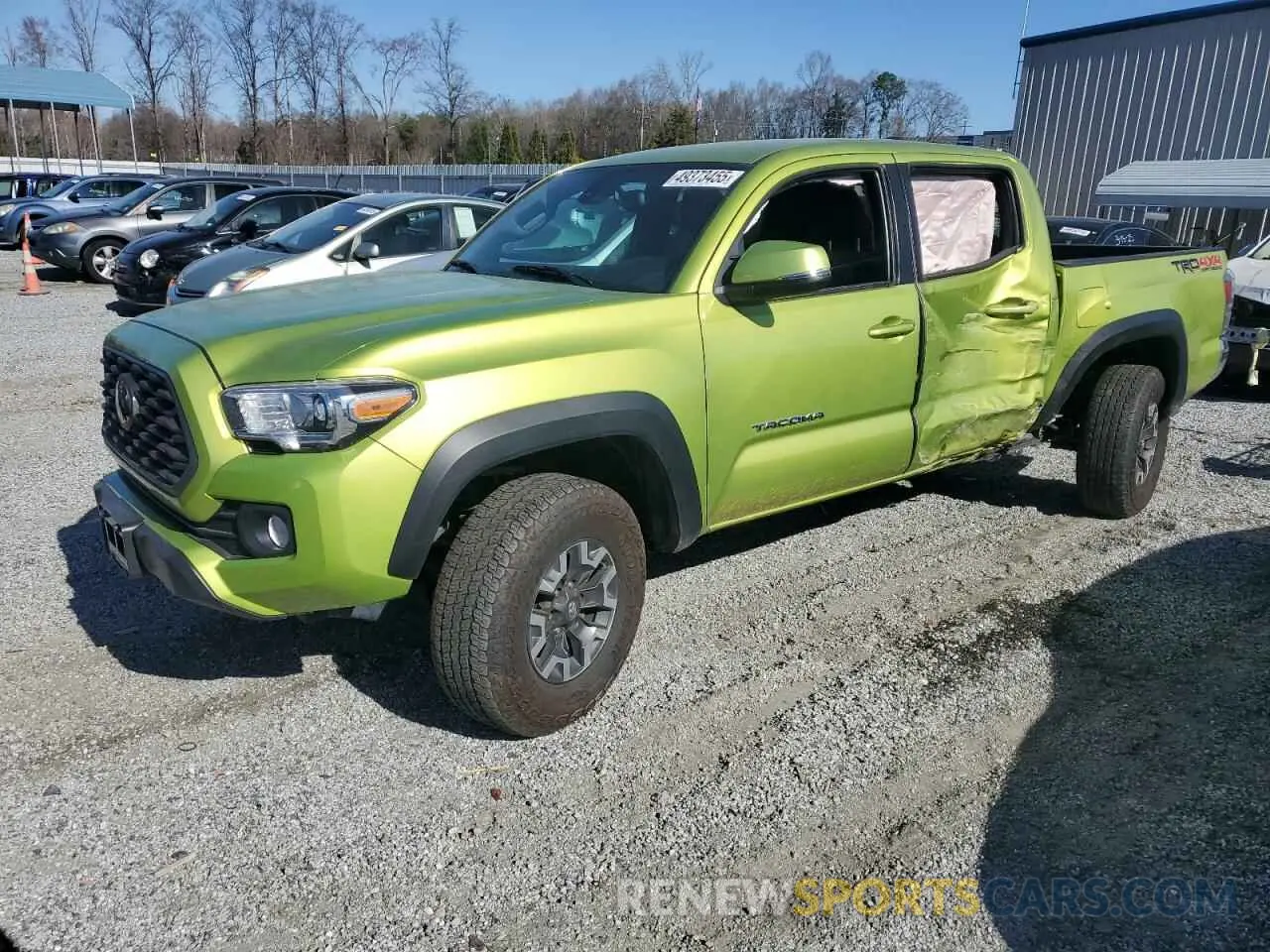 1 Photograph of a damaged car 3TYCZ5AN4PT118011 TOYOTA TACOMA 2023