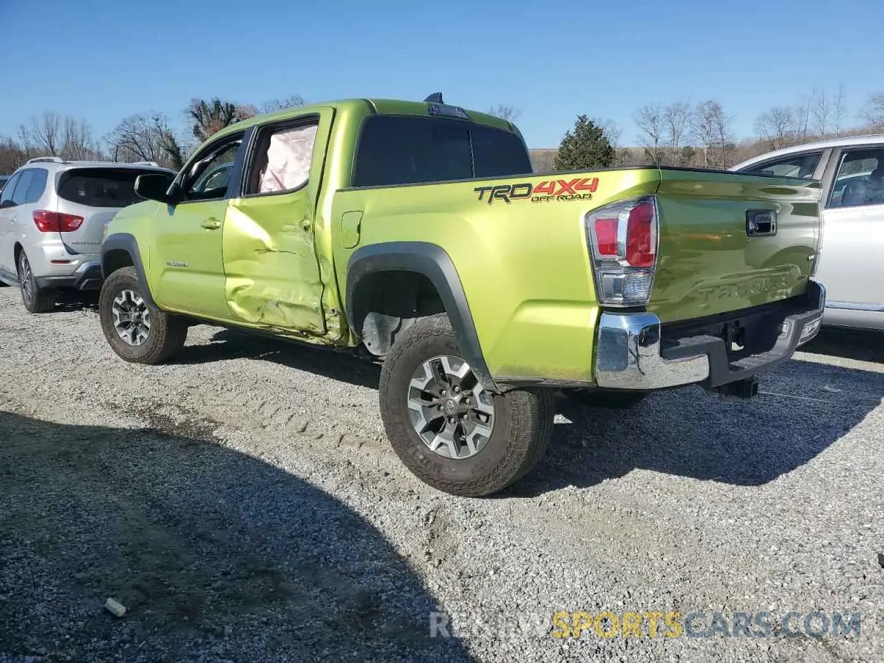 2 Photograph of a damaged car 3TYCZ5AN4PT118011 TOYOTA TACOMA 2023