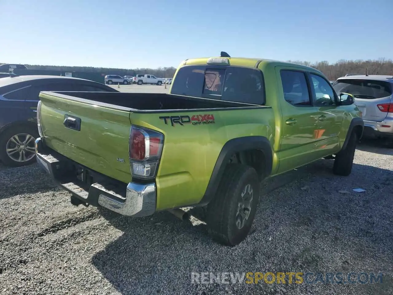 3 Photograph of a damaged car 3TYCZ5AN4PT118011 TOYOTA TACOMA 2023