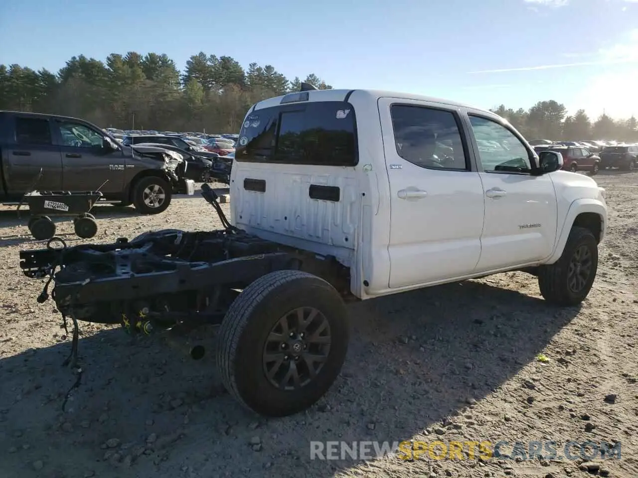 3 Photograph of a damaged car 3TYCZ5AN4PT134869 TOYOTA TACOMA 2023