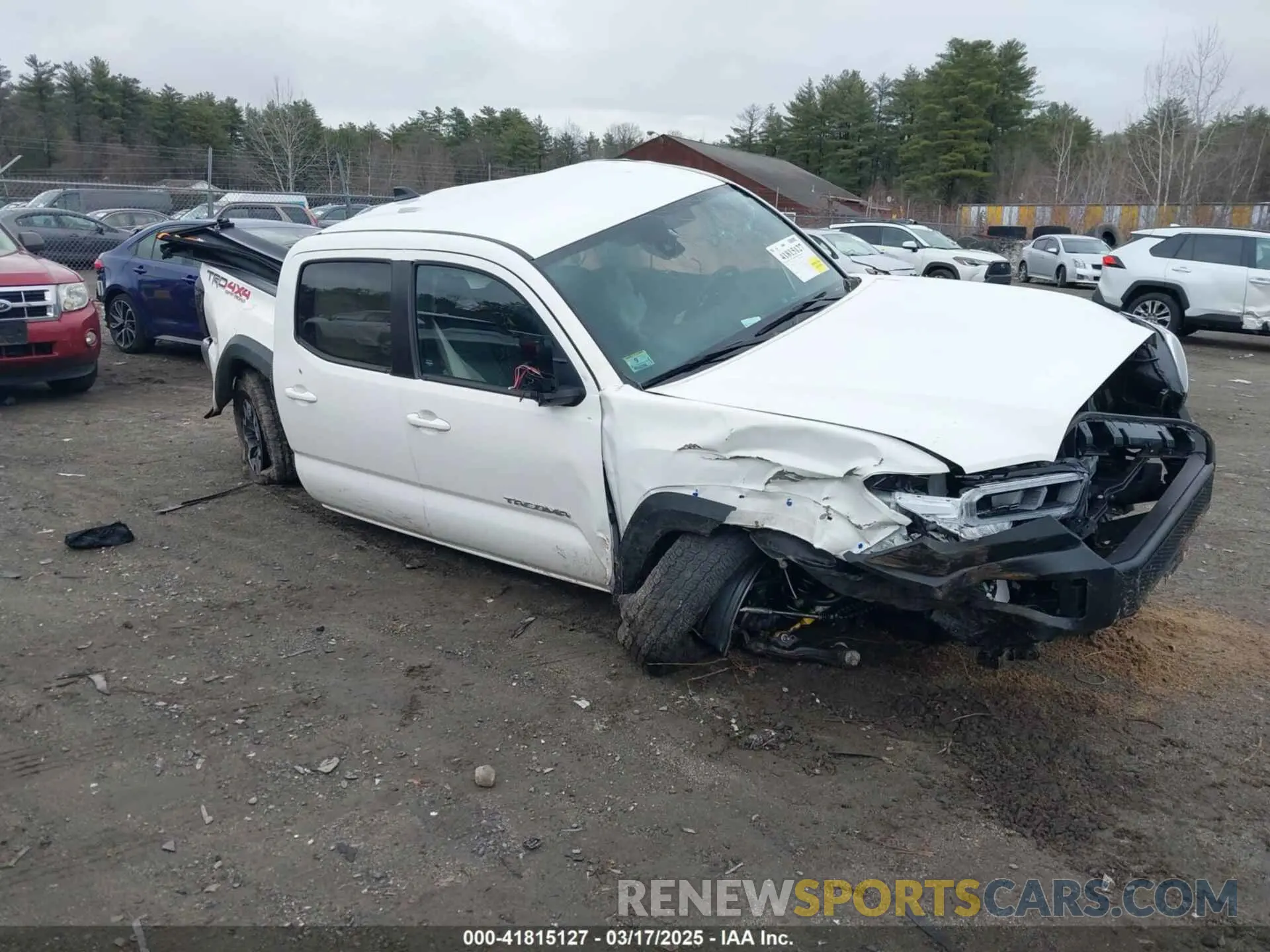 1 Photograph of a damaged car 3TYCZ5AN4PT163966 TOYOTA TACOMA 2023