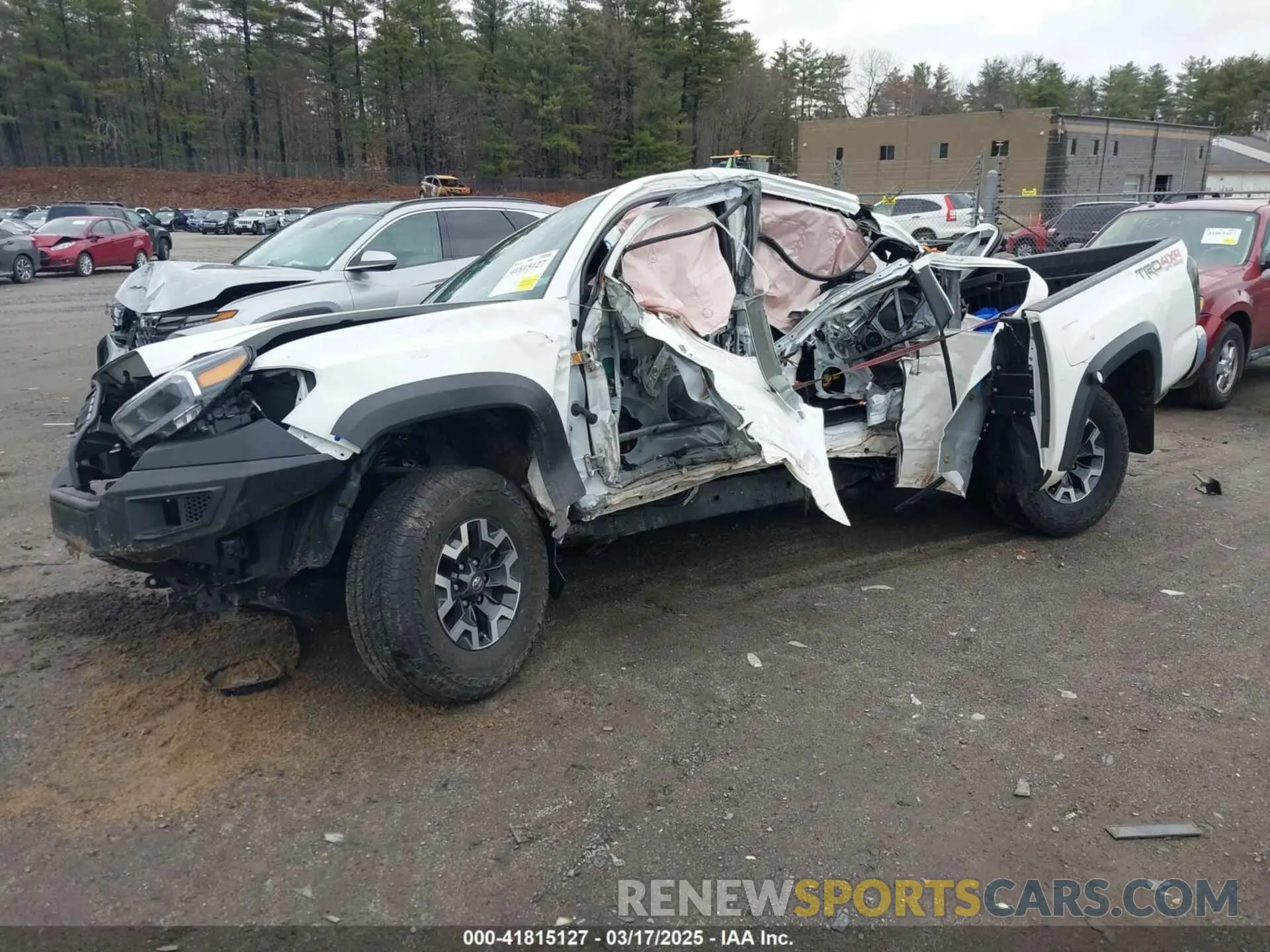 2 Photograph of a damaged car 3TYCZ5AN4PT163966 TOYOTA TACOMA 2023