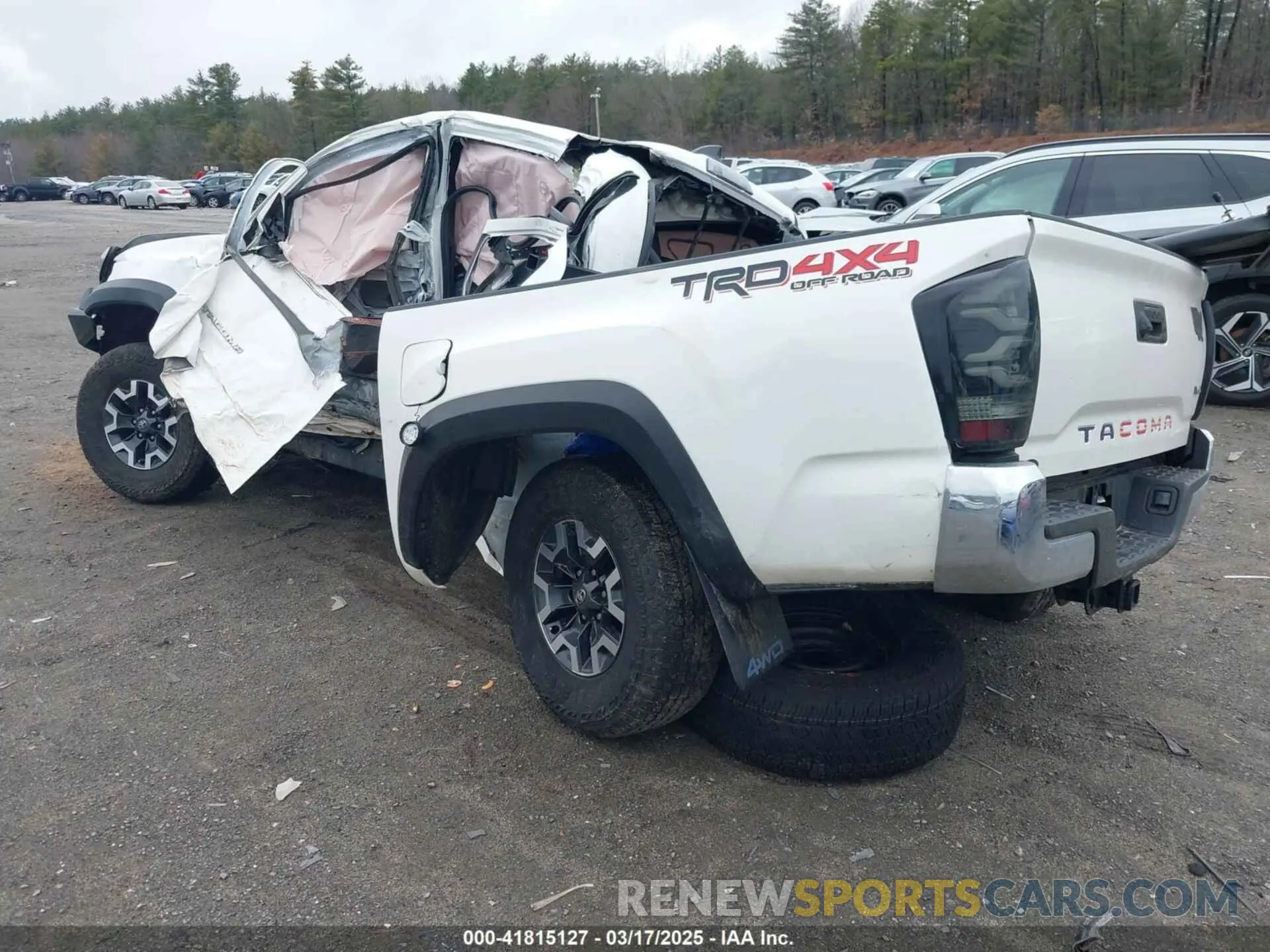 3 Photograph of a damaged car 3TYCZ5AN4PT163966 TOYOTA TACOMA 2023