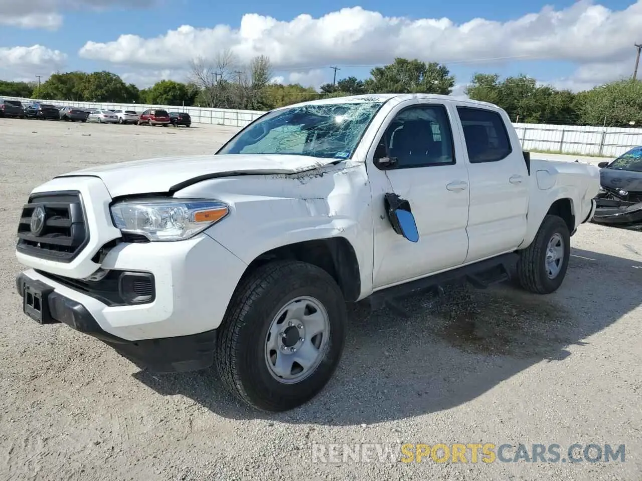 1 Photograph of a damaged car 3TYCZ5AN4PT167175 TOYOTA TACOMA 2023