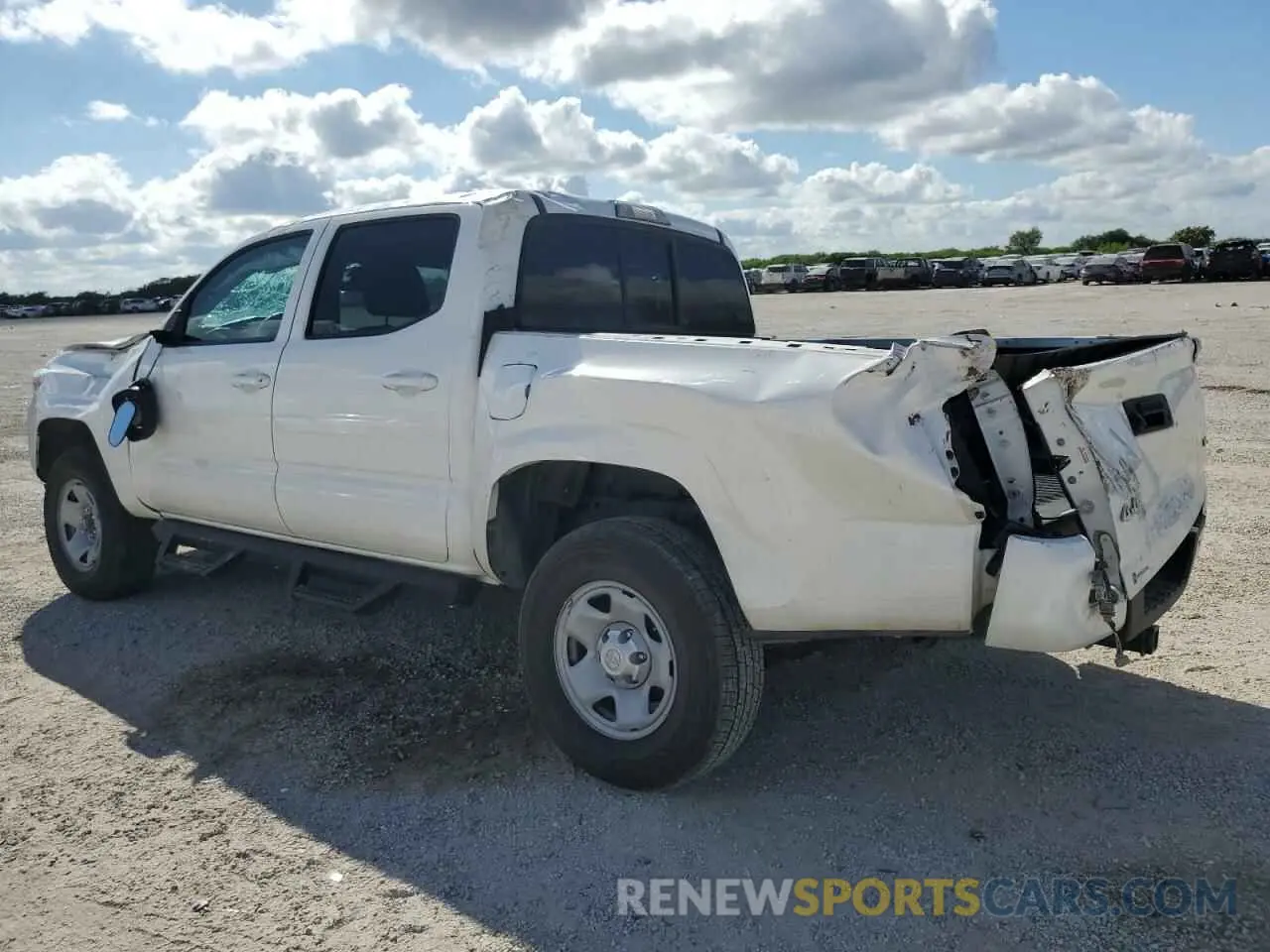 2 Photograph of a damaged car 3TYCZ5AN4PT167175 TOYOTA TACOMA 2023