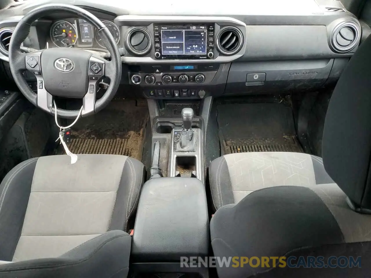 8 Photograph of a damaged car 3TYCZ5AN5PT108653 TOYOTA TACOMA 2023