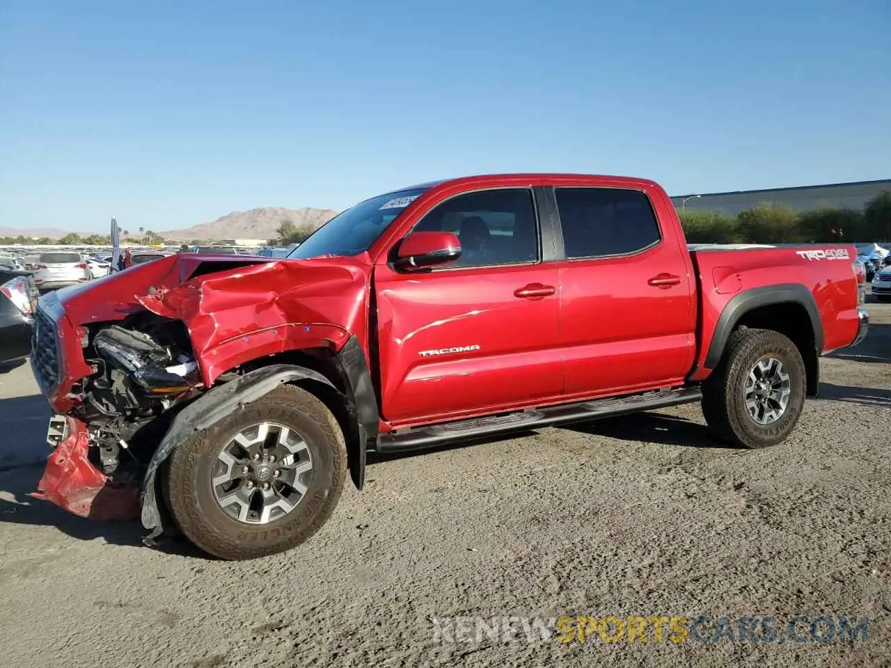 1 Photograph of a damaged car 3TYCZ5AN5PT173101 TOYOTA TACOMA 2023