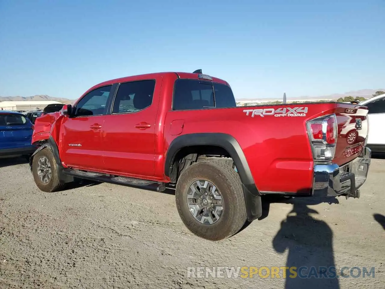 2 Photograph of a damaged car 3TYCZ5AN5PT173101 TOYOTA TACOMA 2023