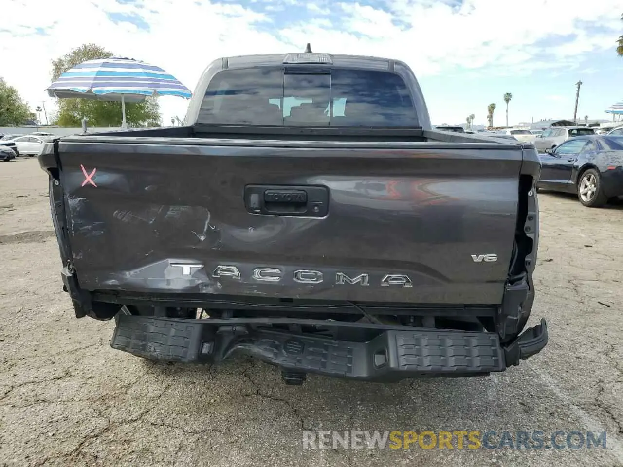 6 Photograph of a damaged car 3TYCZ5AN6PT110119 TOYOTA TACOMA 2023