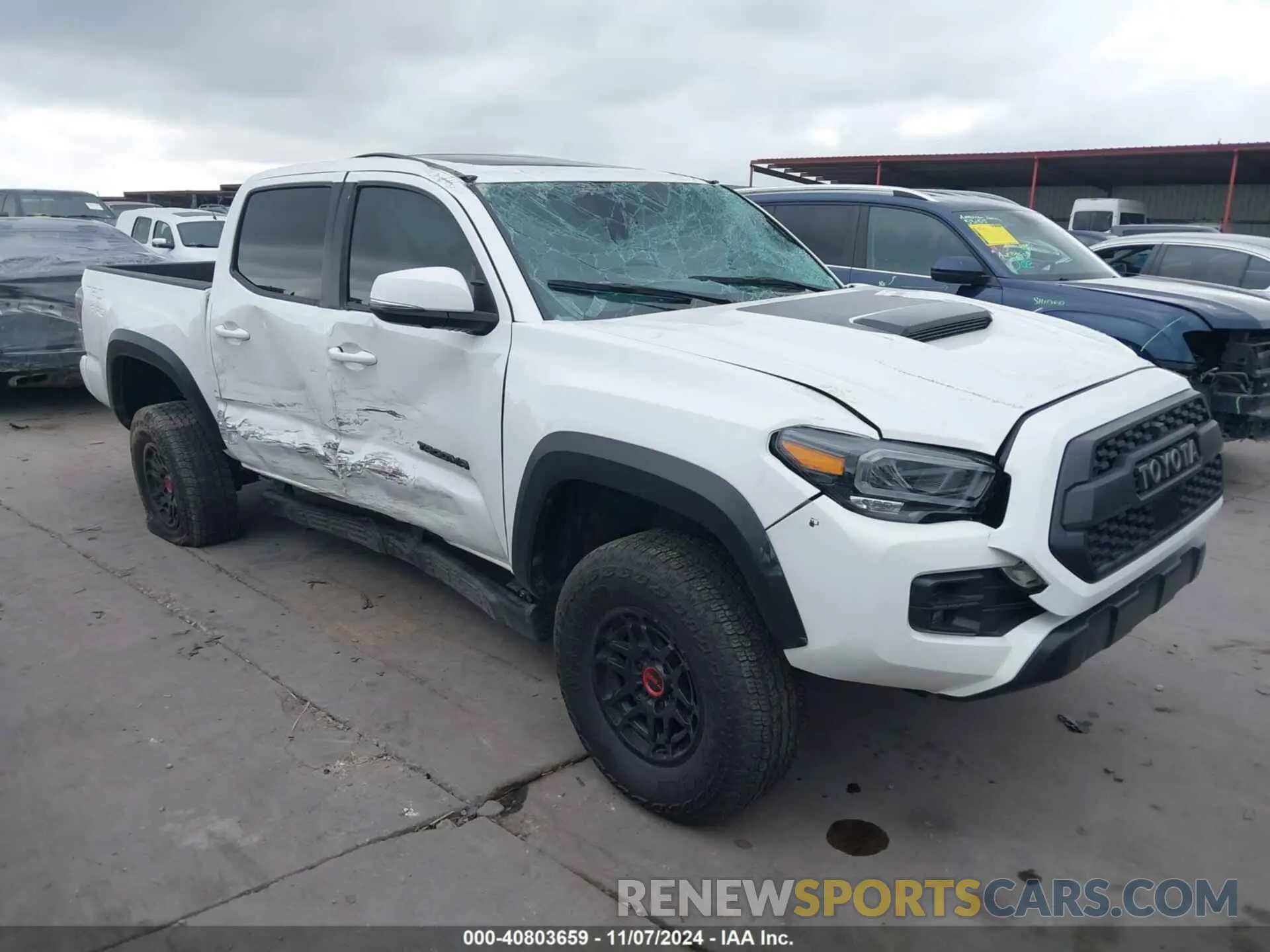 1 Photograph of a damaged car 3TYCZ5AN6PT119371 TOYOTA TACOMA 2023