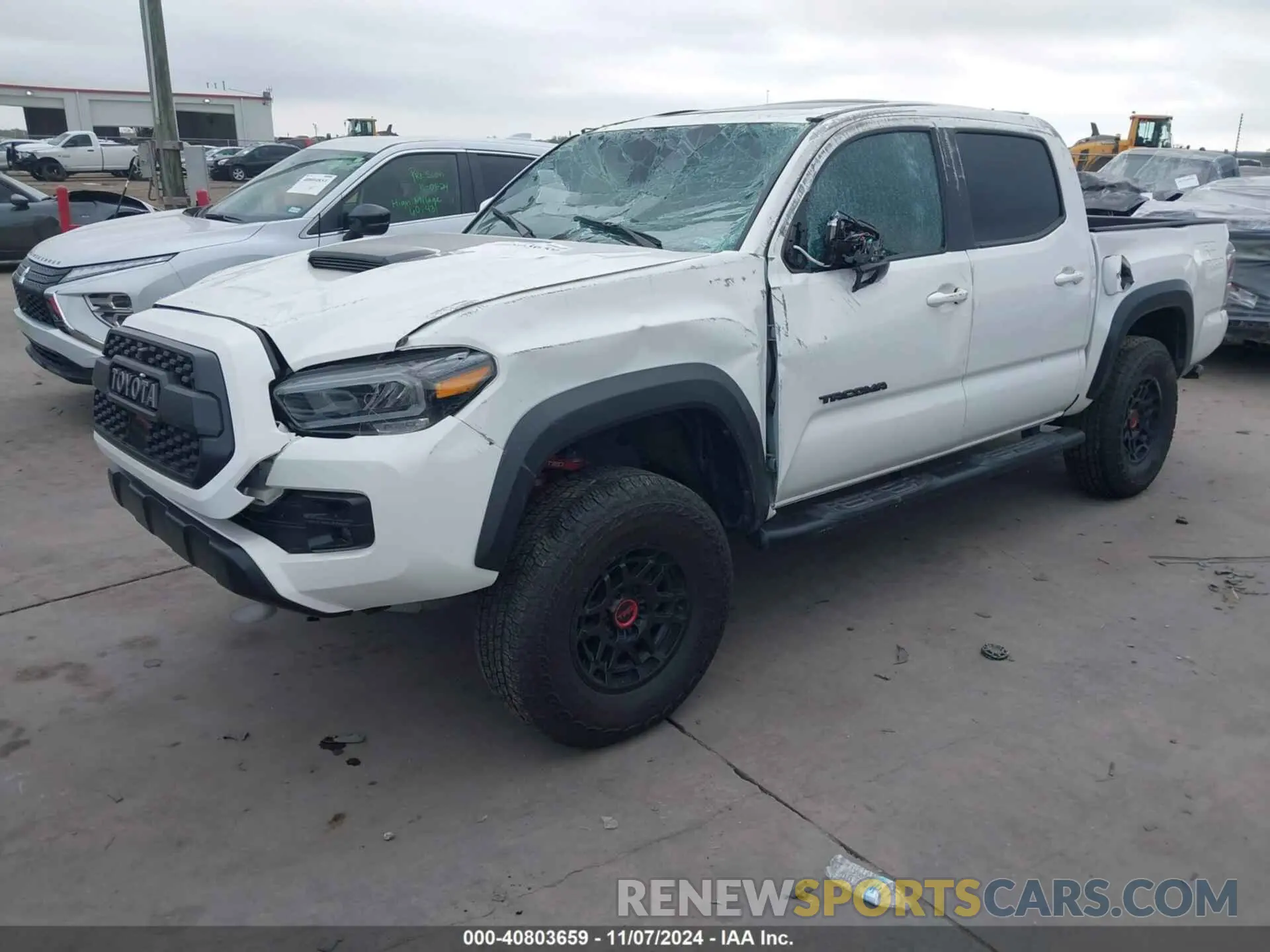 2 Photograph of a damaged car 3TYCZ5AN6PT119371 TOYOTA TACOMA 2023