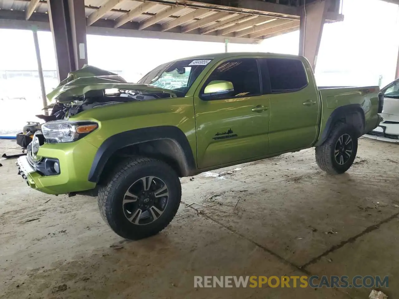 1 Photograph of a damaged car 3TYCZ5AN6PT128250 TOYOTA TACOMA 2023