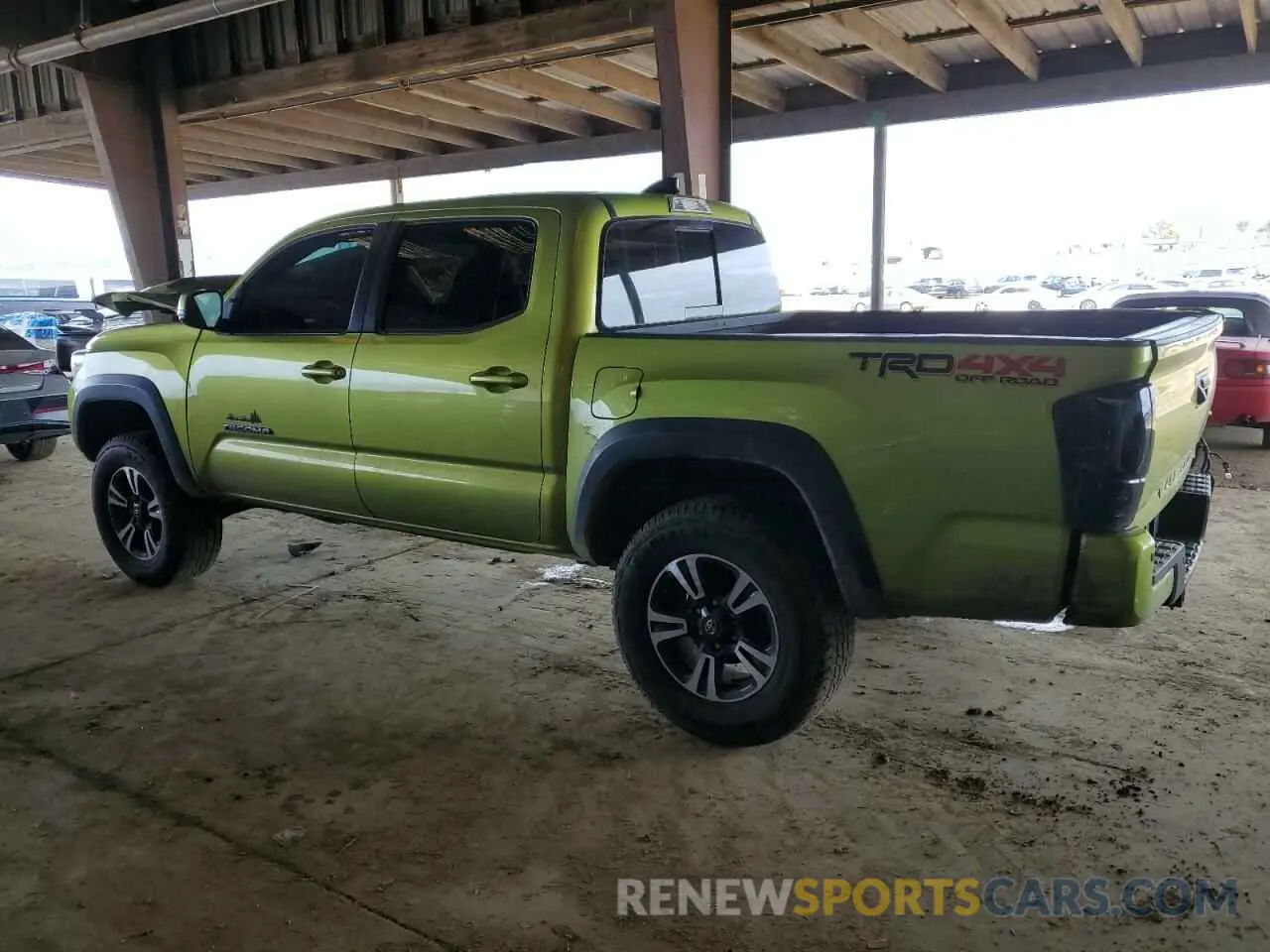 2 Photograph of a damaged car 3TYCZ5AN6PT128250 TOYOTA TACOMA 2023