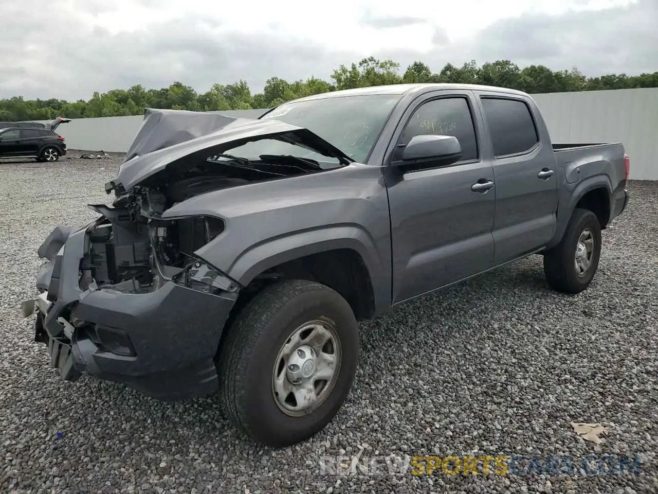 1 Photograph of a damaged car 3TYCZ5AN6PT138812 TOYOTA TACOMA 2023