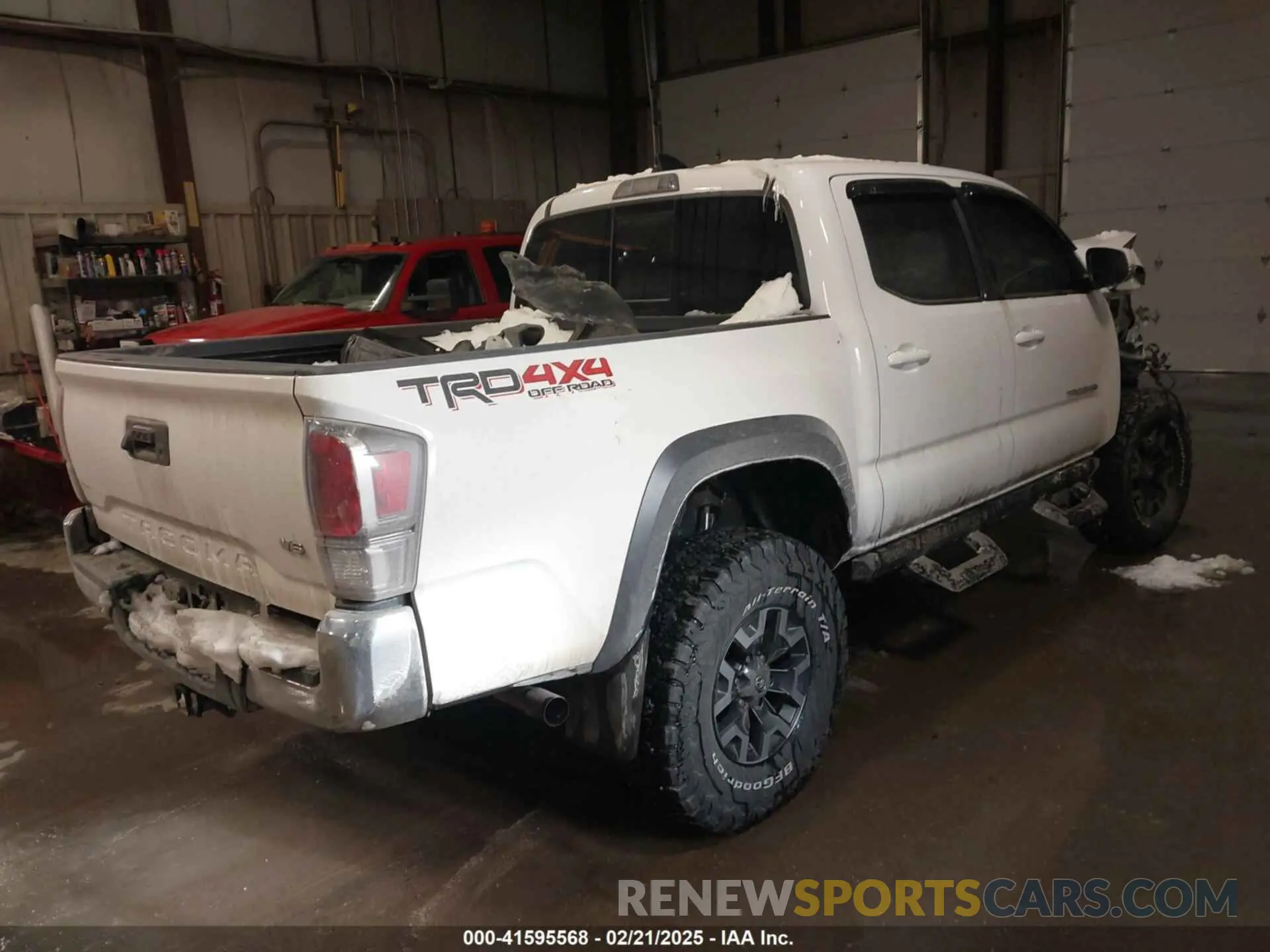 4 Photograph of a damaged car 3TYCZ5AN6PT141189 TOYOTA TACOMA 2023