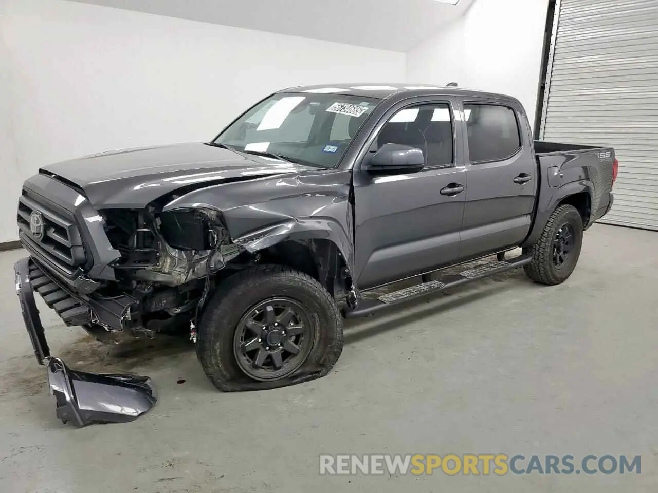 1 Photograph of a damaged car 3TYCZ5AN6PT147154 TOYOTA TACOMA 2023