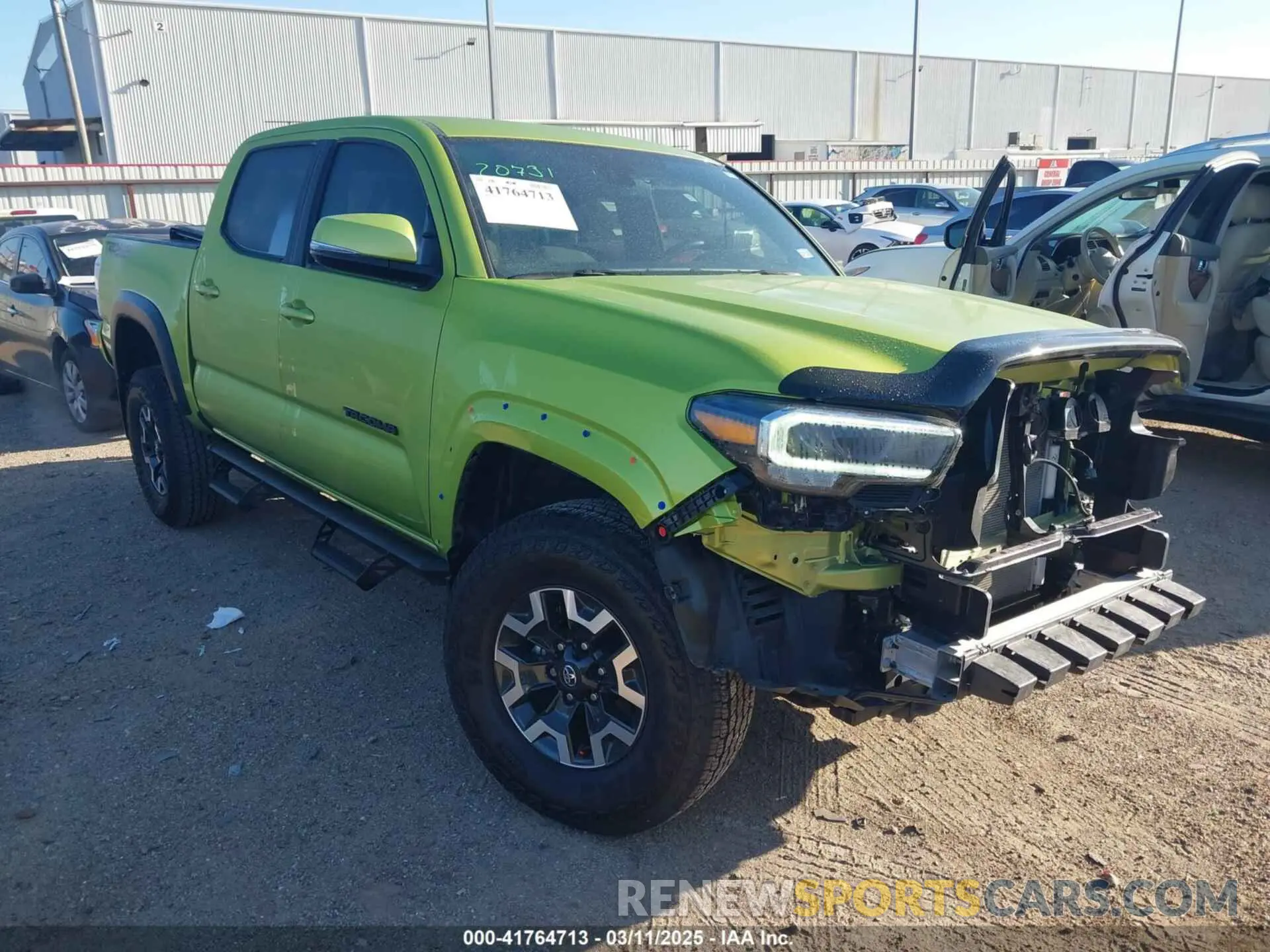 1 Photograph of a damaged car 3TYCZ5AN6PT152645 TOYOTA TACOMA 2023