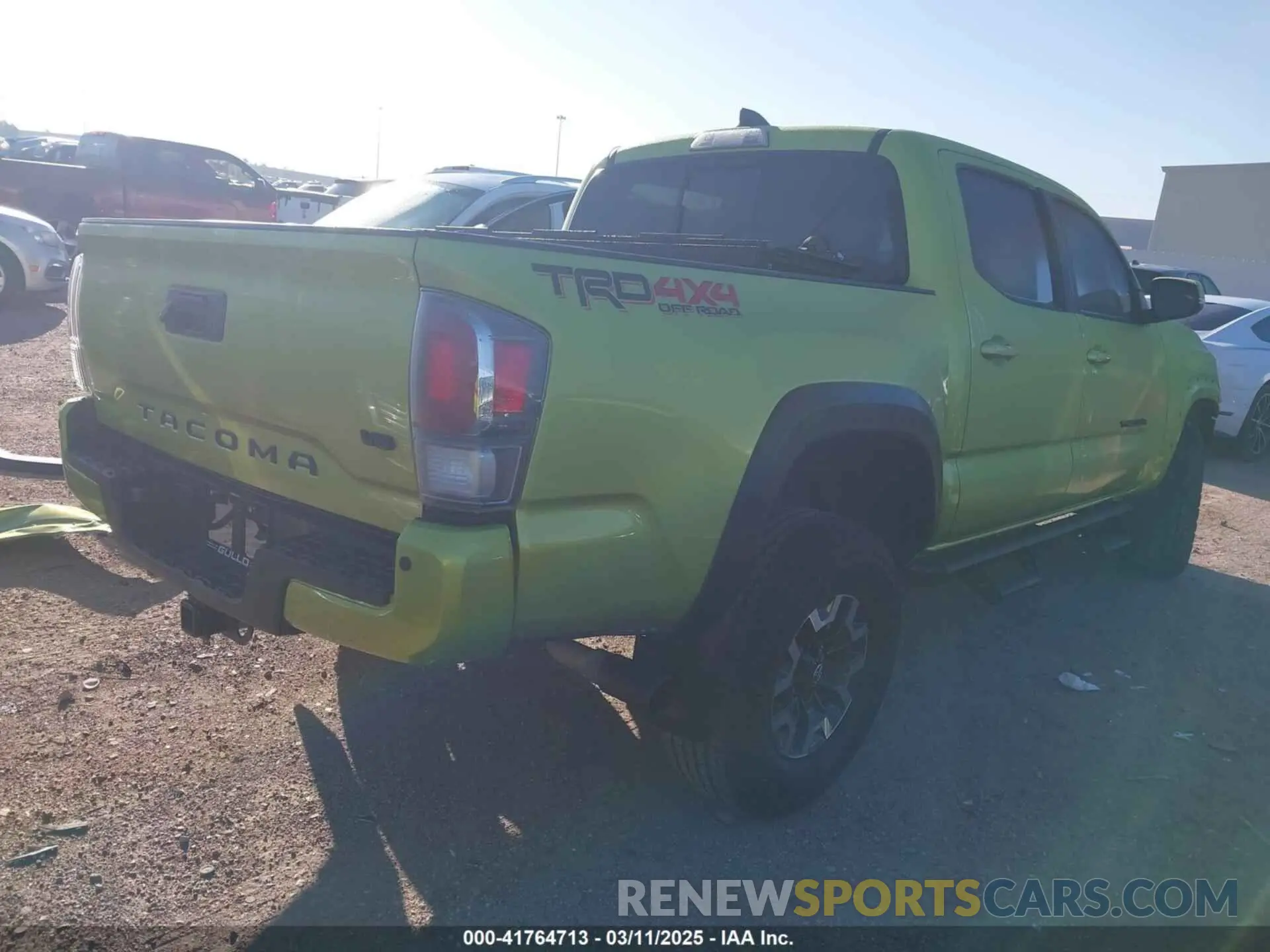 4 Photograph of a damaged car 3TYCZ5AN6PT152645 TOYOTA TACOMA 2023