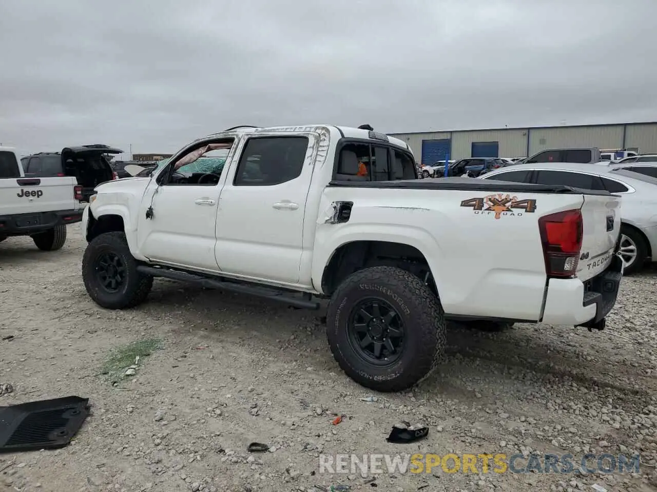 2 Photograph of a damaged car 3TYCZ5AN6PT158851 TOYOTA TACOMA 2023