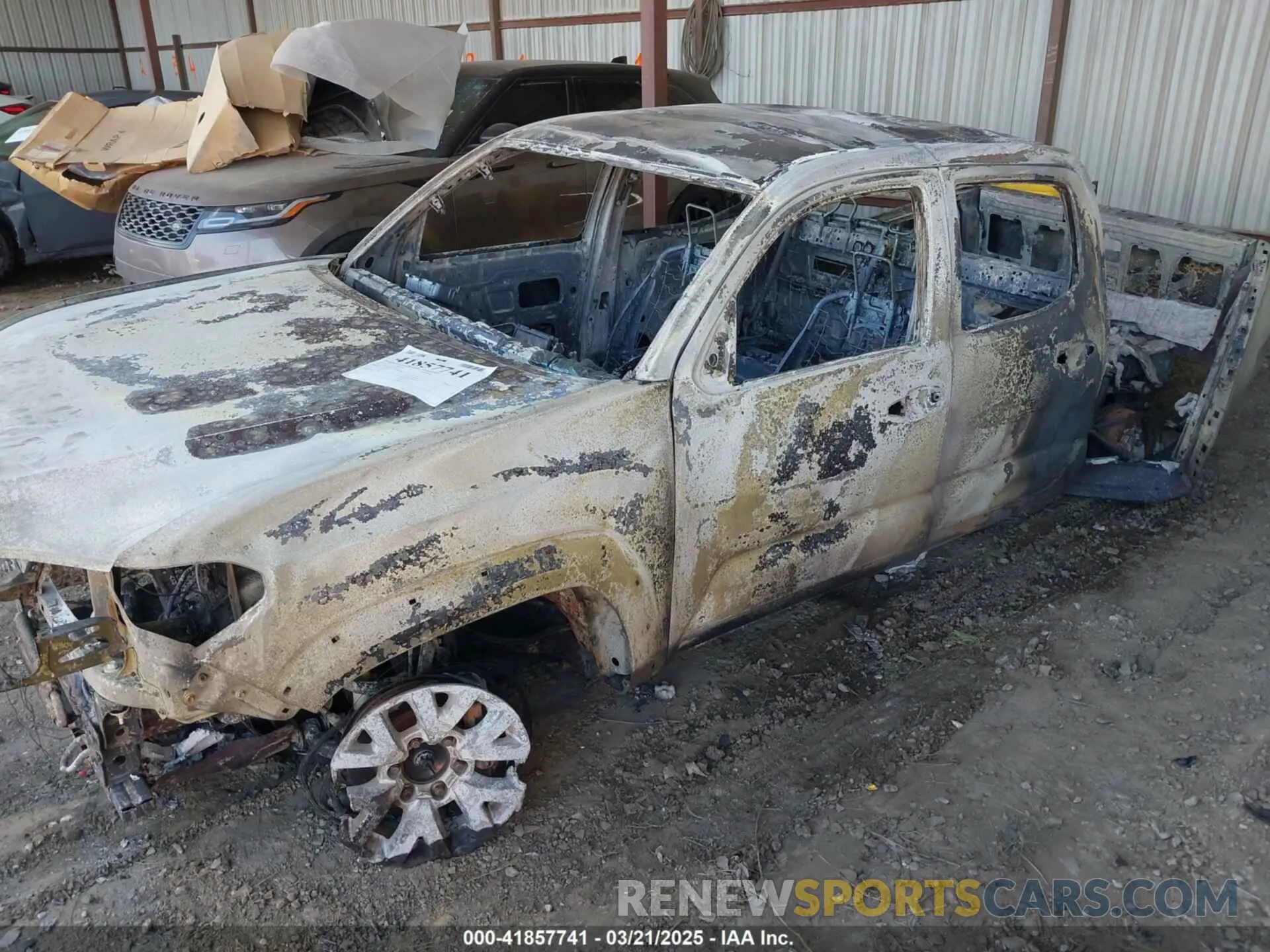 2 Photograph of a damaged car 3TYCZ5AN6PT166352 TOYOTA TACOMA 2023