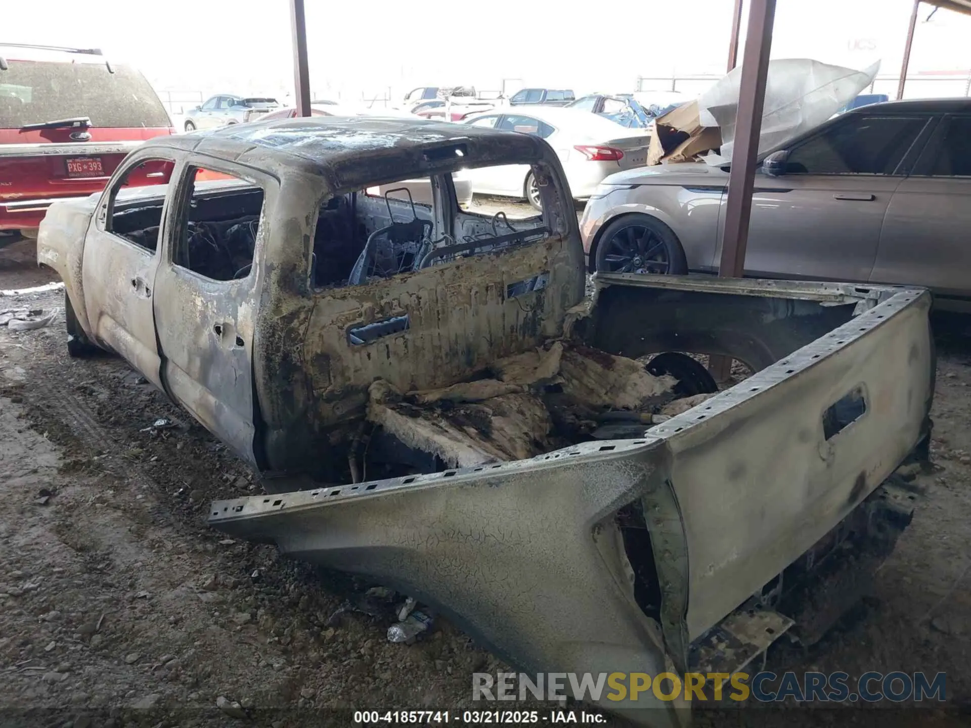 3 Photograph of a damaged car 3TYCZ5AN6PT166352 TOYOTA TACOMA 2023