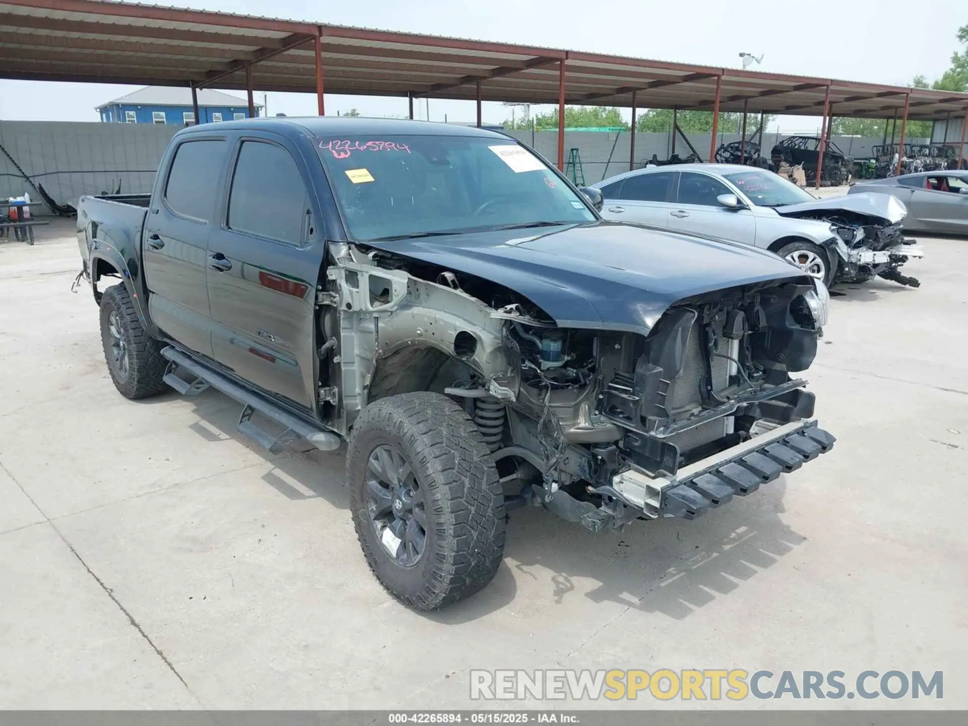 1 Photograph of a damaged car 3TYCZ5AN6PT167436 TOYOTA TACOMA 2023