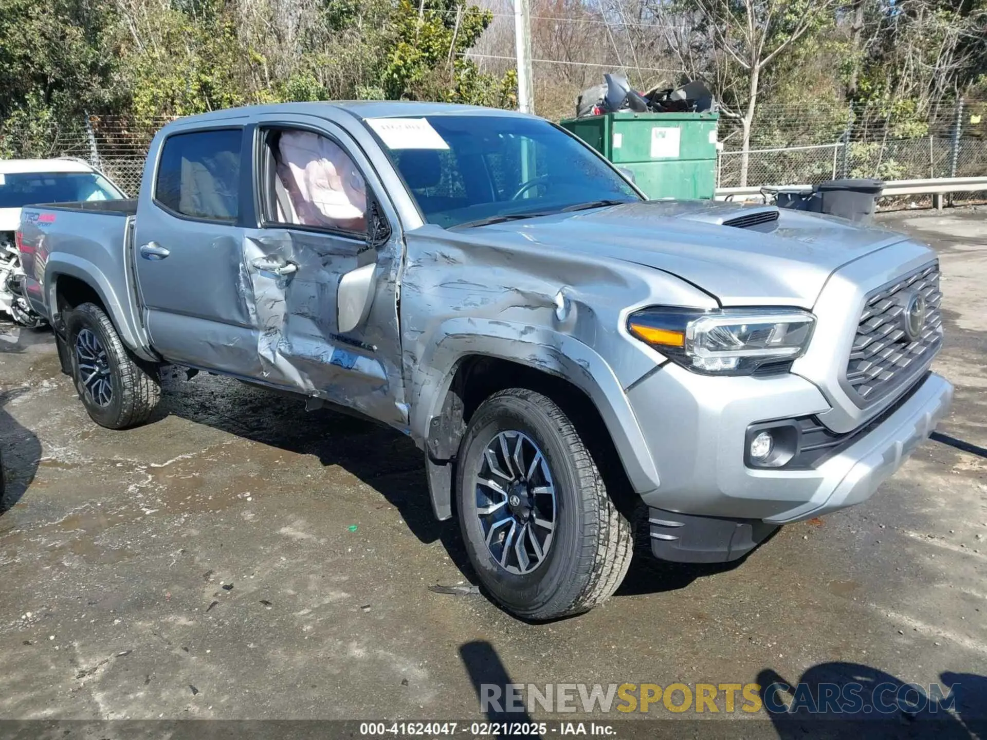 1 Photograph of a damaged car 3TYCZ5AN7PT122067 TOYOTA TACOMA 2023
