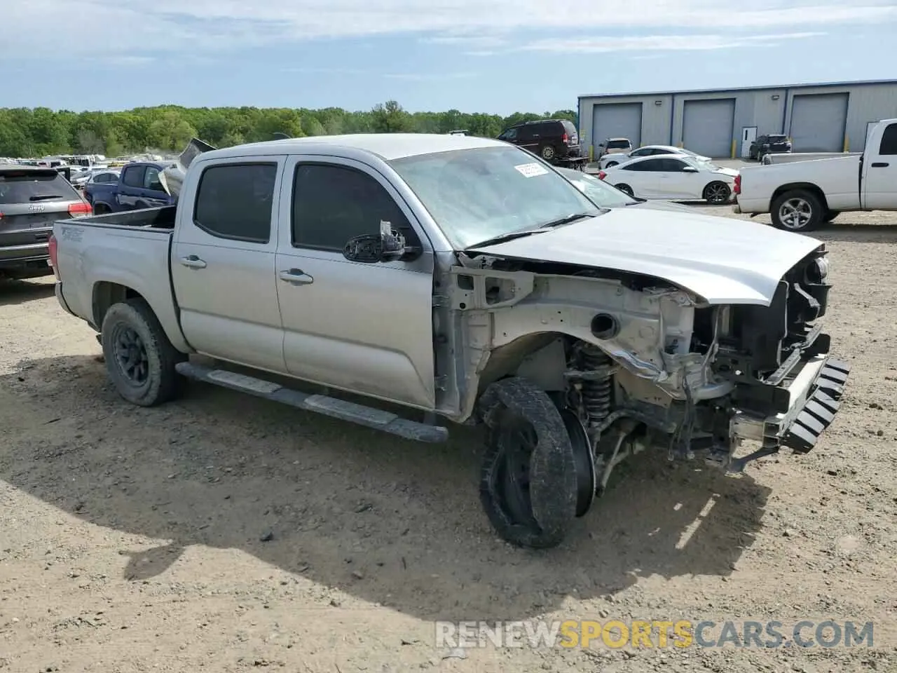 4 Photograph of a damaged car 3TYCZ5AN7PT133716 TOYOTA TACOMA 2023