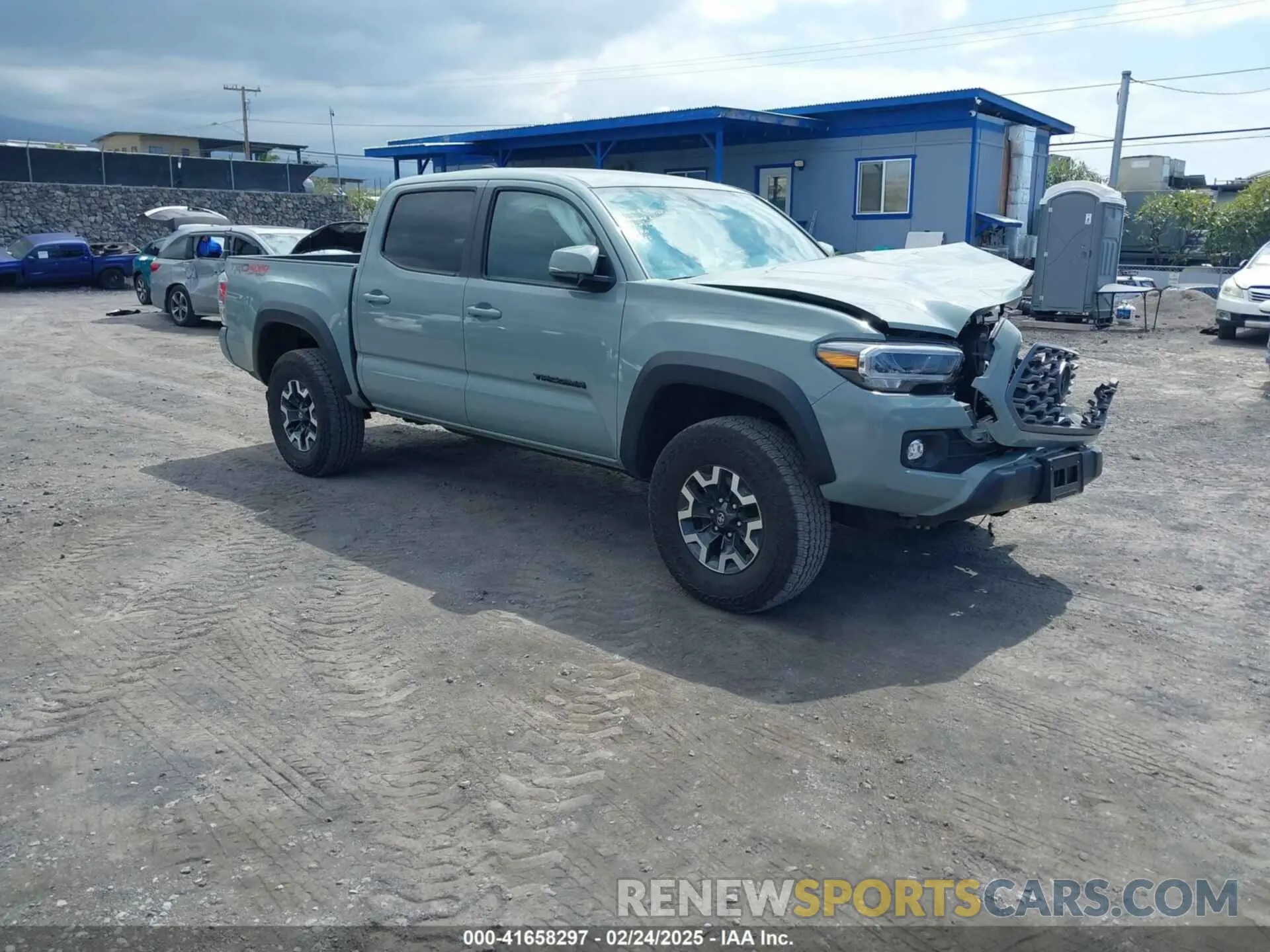 1 Photograph of a damaged car 3TYCZ5AN7PT145185 TOYOTA TACOMA 2023