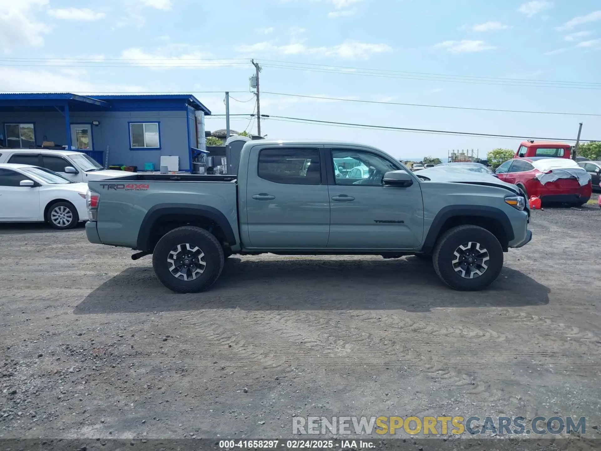 13 Photograph of a damaged car 3TYCZ5AN7PT145185 TOYOTA TACOMA 2023