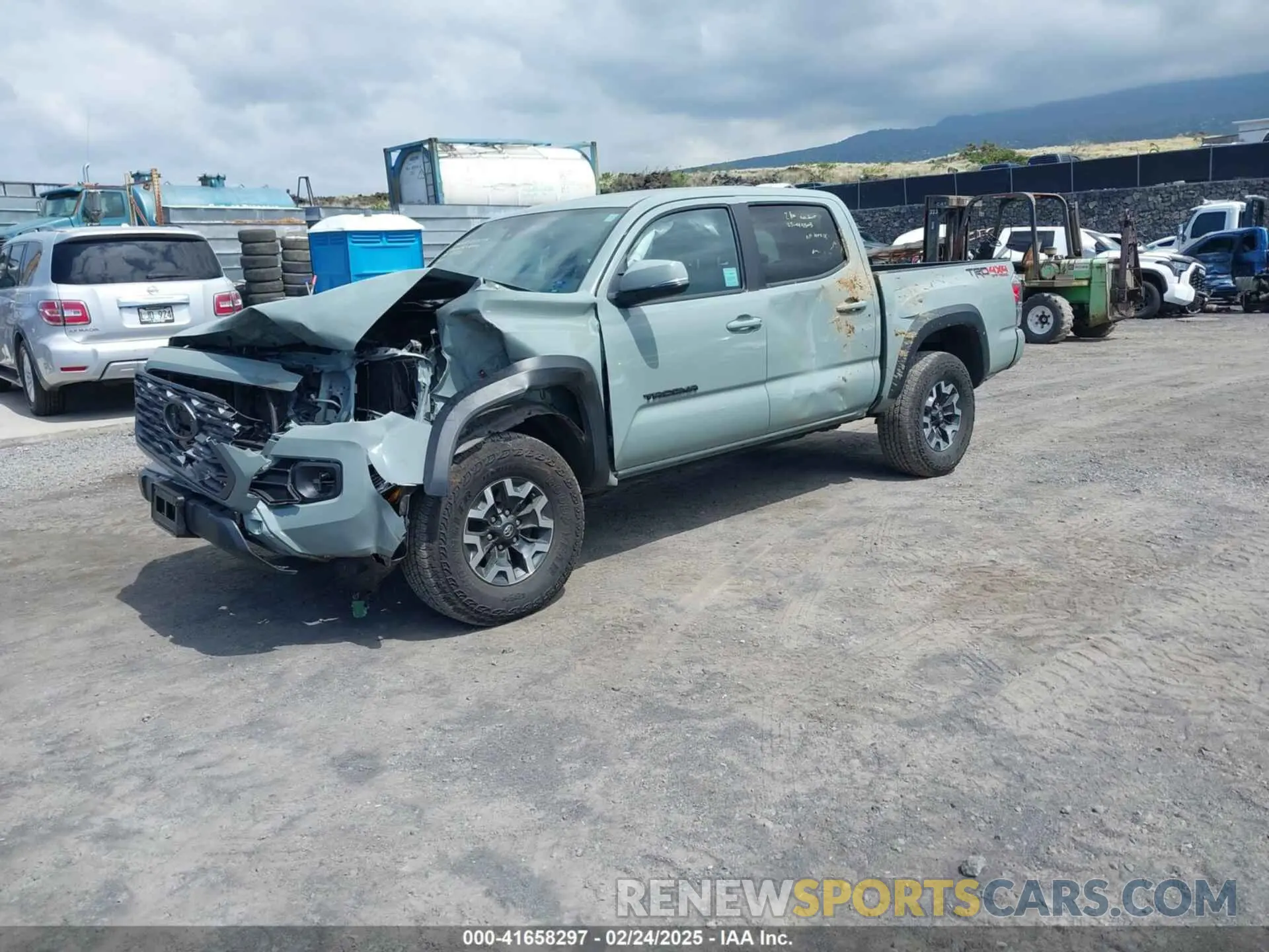 2 Photograph of a damaged car 3TYCZ5AN7PT145185 TOYOTA TACOMA 2023