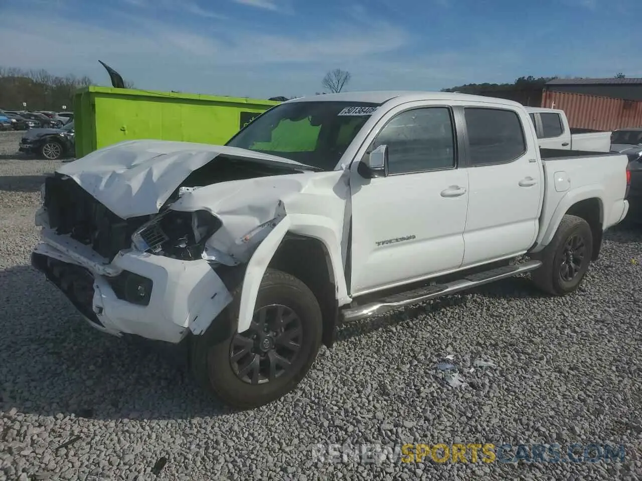 1 Photograph of a damaged car 3TYCZ5AN7PT149690 TOYOTA TACOMA 2023