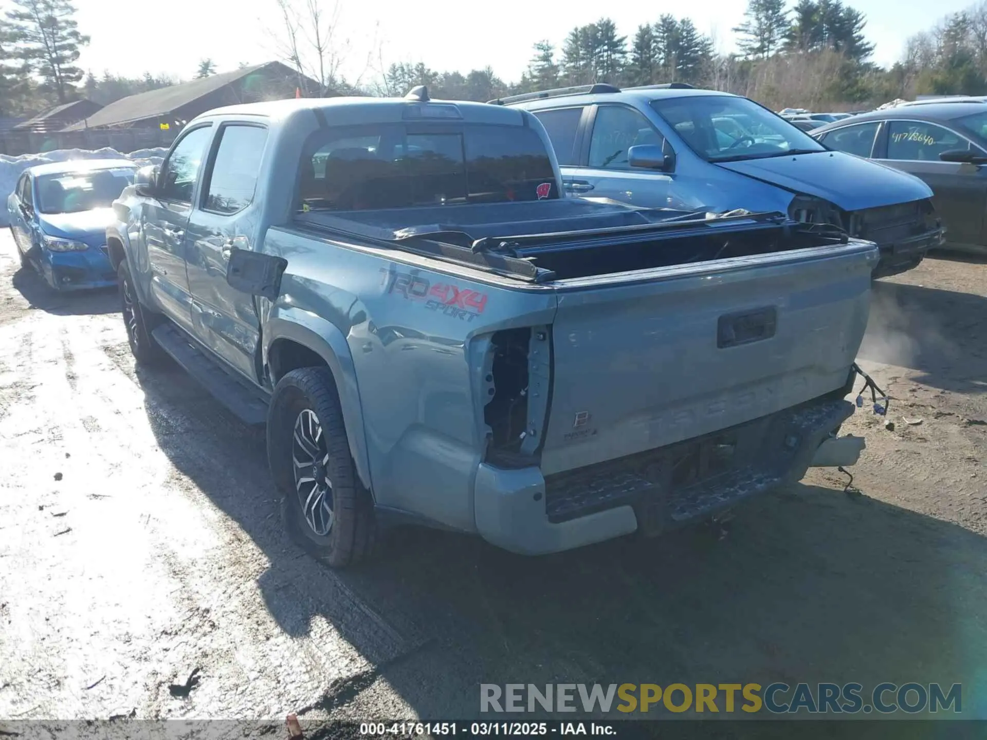 3 Photograph of a damaged car 3TYCZ5AN8PT130789 TOYOTA TACOMA 2023