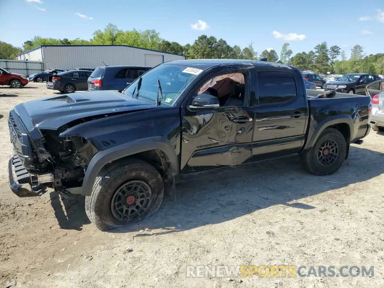 1 Photograph of a damaged car 3TYCZ5AN8PT157703 TOYOTA TACOMA 2023