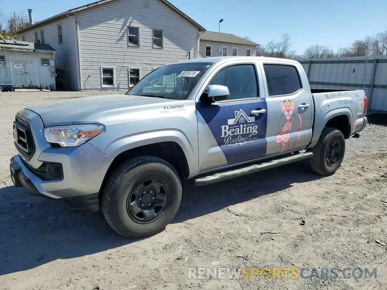 1 Photograph of a damaged car 3TYCZ5AN8PT163646 TOYOTA TACOMA 2023