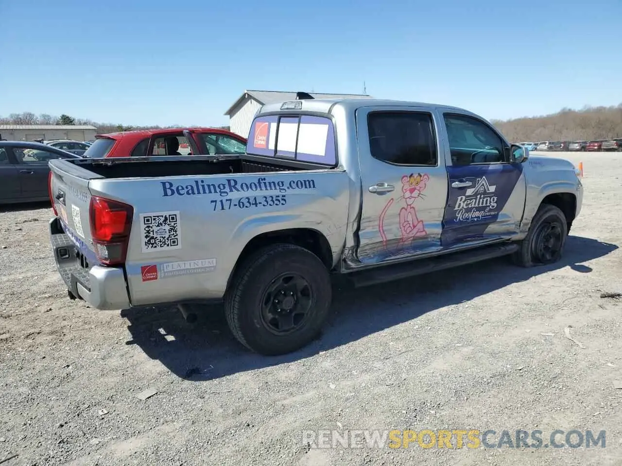 3 Photograph of a damaged car 3TYCZ5AN8PT163646 TOYOTA TACOMA 2023