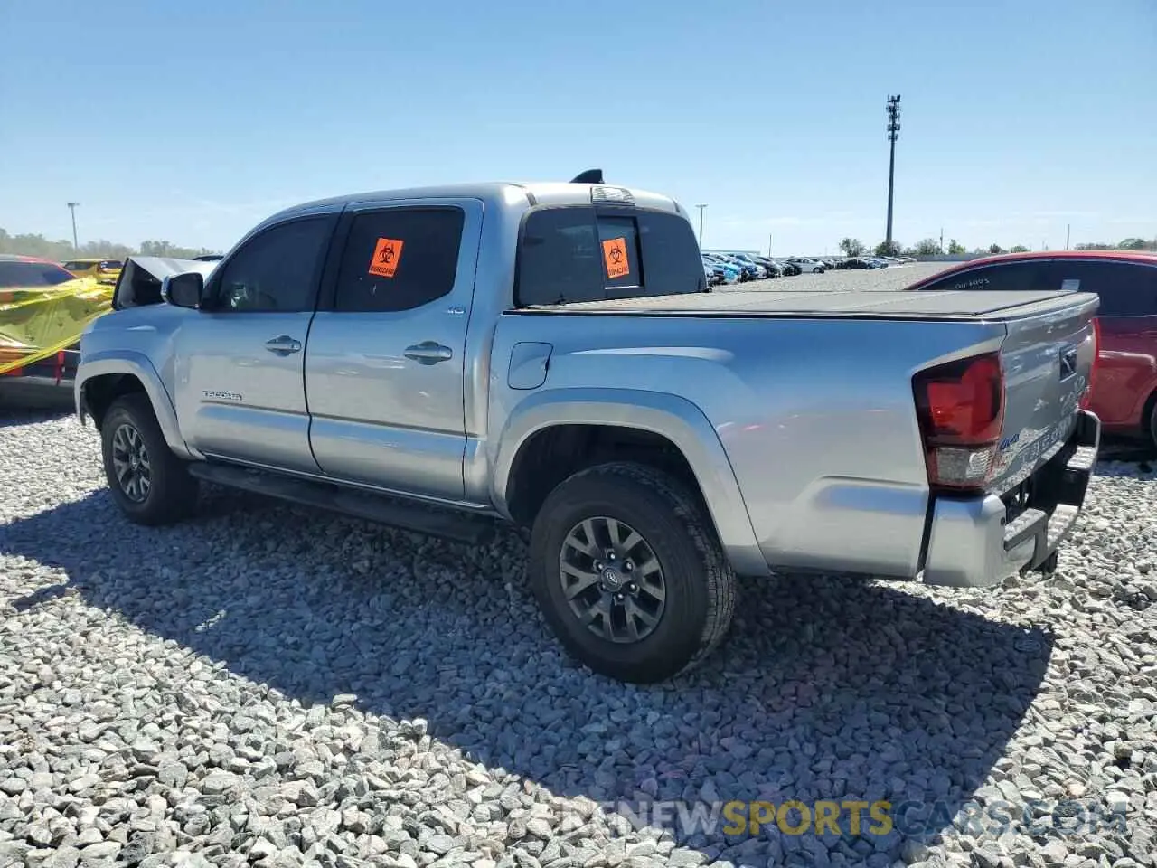 2 Photograph of a damaged car 3TYCZ5AN9PT108722 TOYOTA TACOMA 2023