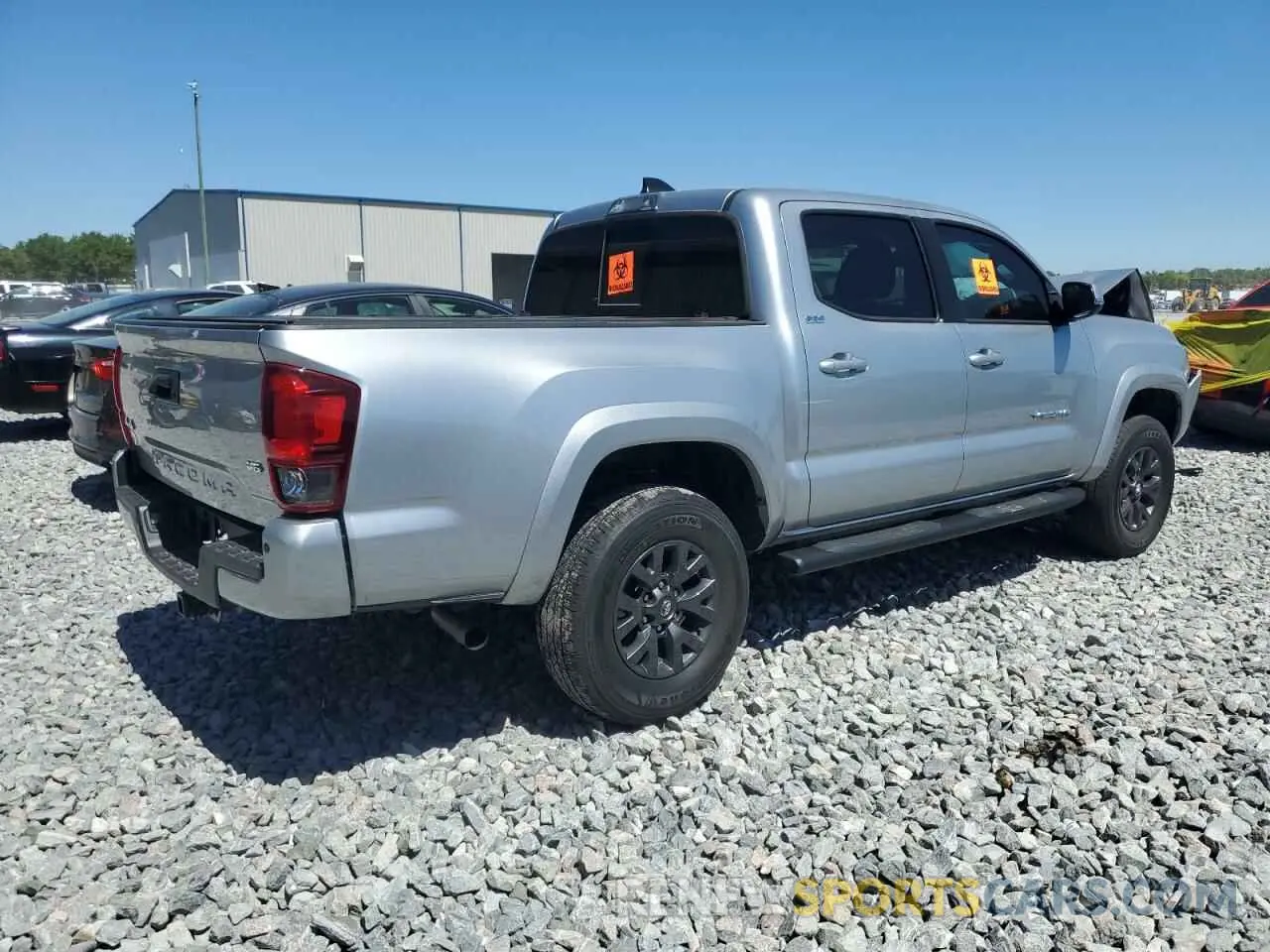 3 Photograph of a damaged car 3TYCZ5AN9PT108722 TOYOTA TACOMA 2023