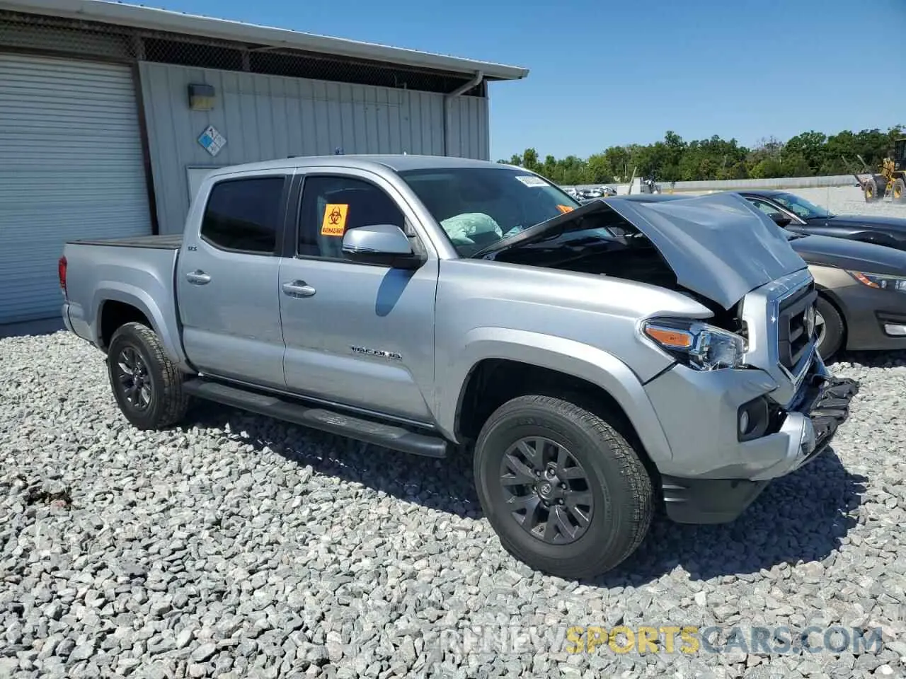 4 Photograph of a damaged car 3TYCZ5AN9PT108722 TOYOTA TACOMA 2023