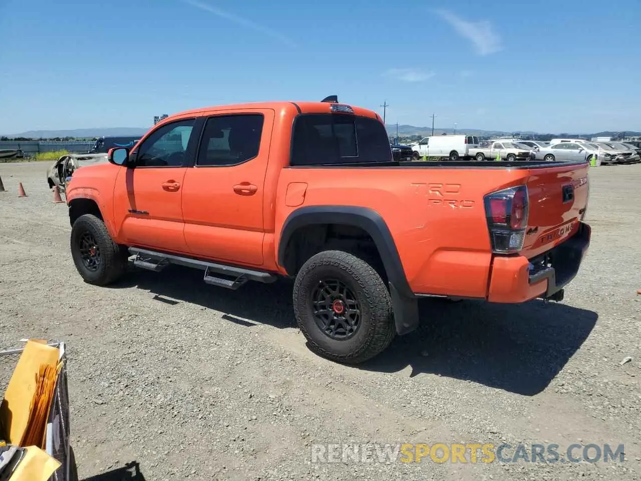 2 Photograph of a damaged car 3TYCZ5AN9PT118151 TOYOTA TACOMA 2023