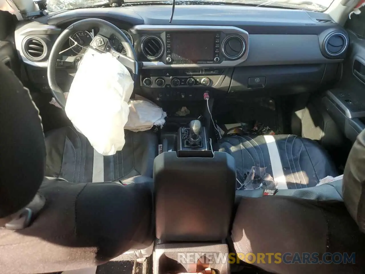 8 Photograph of a damaged car 3TYCZ5AN9PT121423 TOYOTA TACOMA 2023