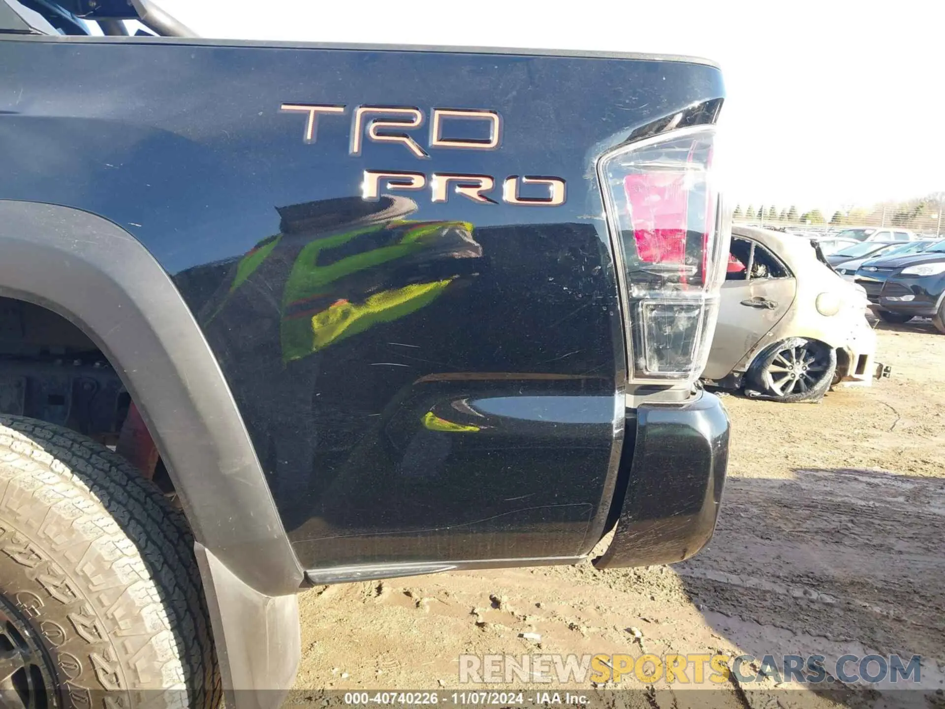 6 Photograph of a damaged car 3TYCZ5AN9PT125231 TOYOTA TACOMA 2023