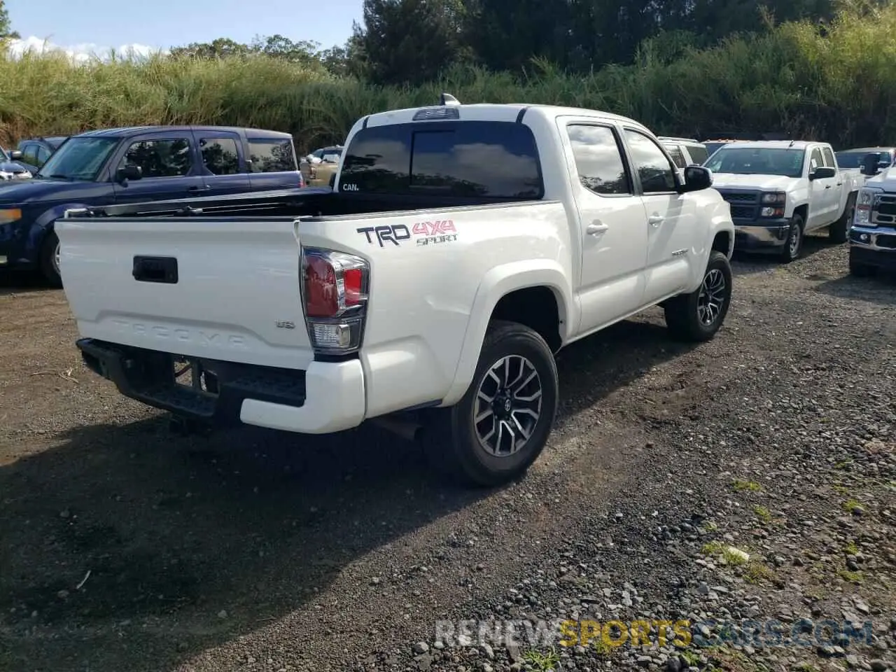 3 Photograph of a damaged car 3TYCZ5AN9PT151621 TOYOTA TACOMA 2023
