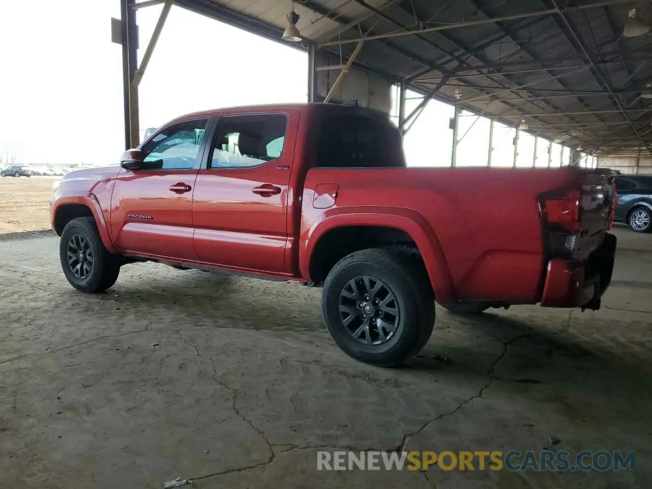 2 Photograph of a damaged car 3TYCZ5ANXPT116070 TOYOTA TACOMA 2023