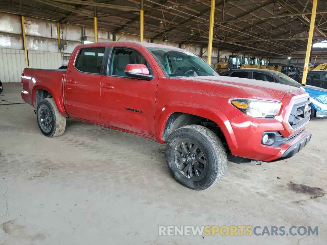 4 Photograph of a damaged car 3TYCZ5ANXPT116070 TOYOTA TACOMA 2023