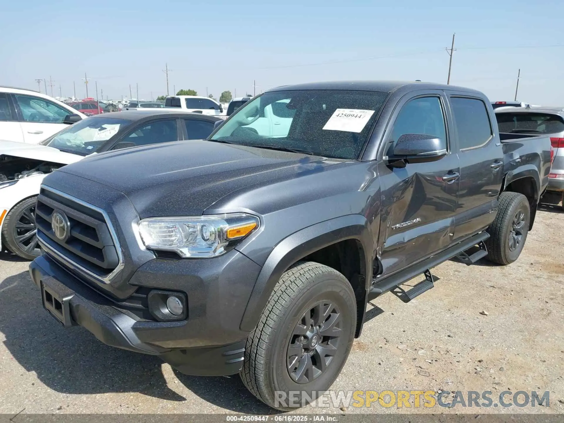 2 Photograph of a damaged car 3TYCZ5ANXPT165964 TOYOTA TACOMA 2023