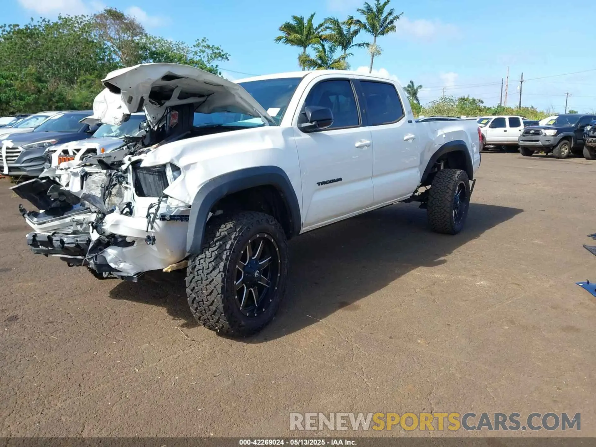 2 Photograph of a damaged car 3TYDZ5BN0PT021763 TOYOTA TACOMA 2023