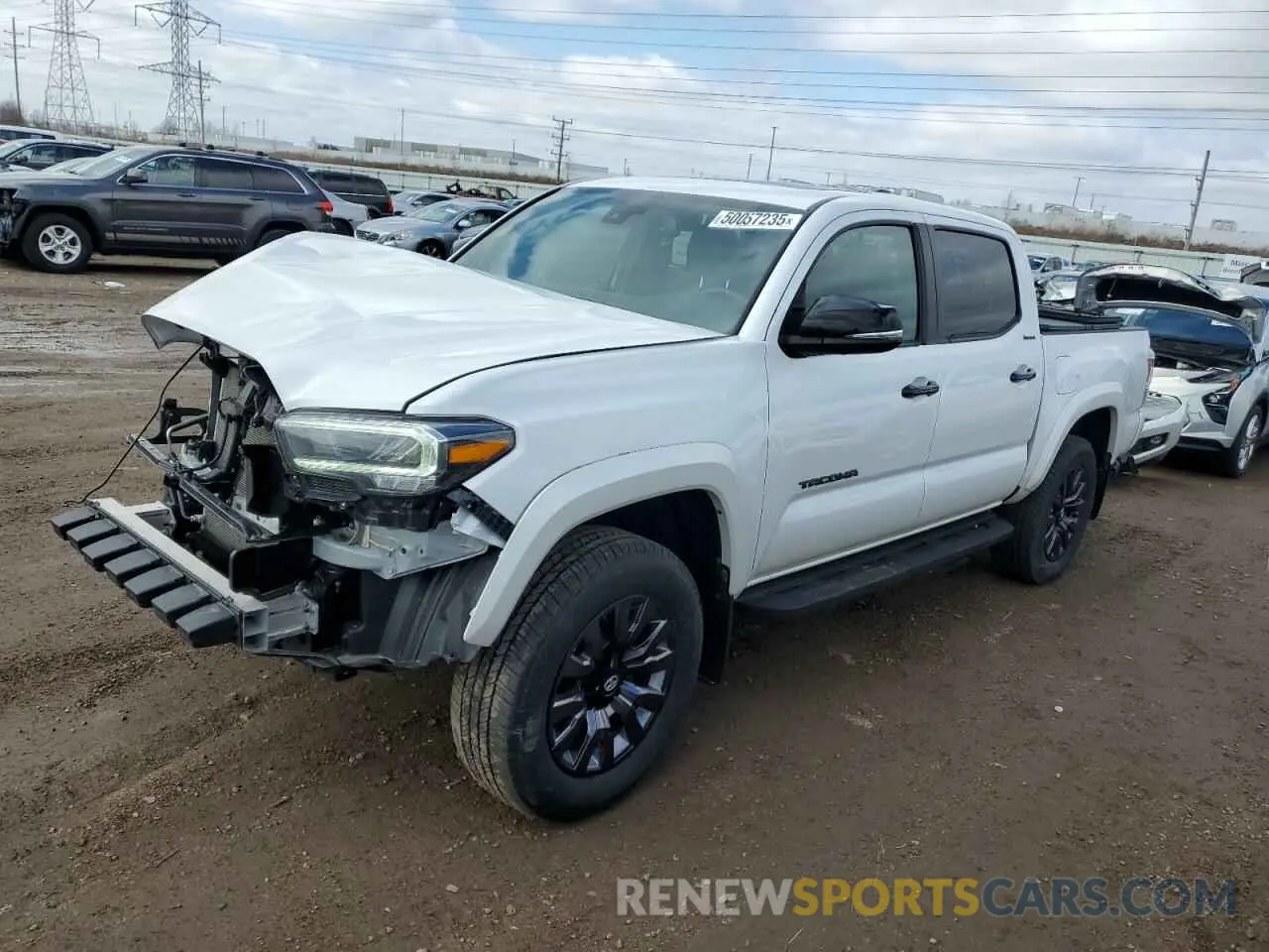 1 Photograph of a damaged car 3TYGZ5AN6PT147608 TOYOTA TACOMA 2023