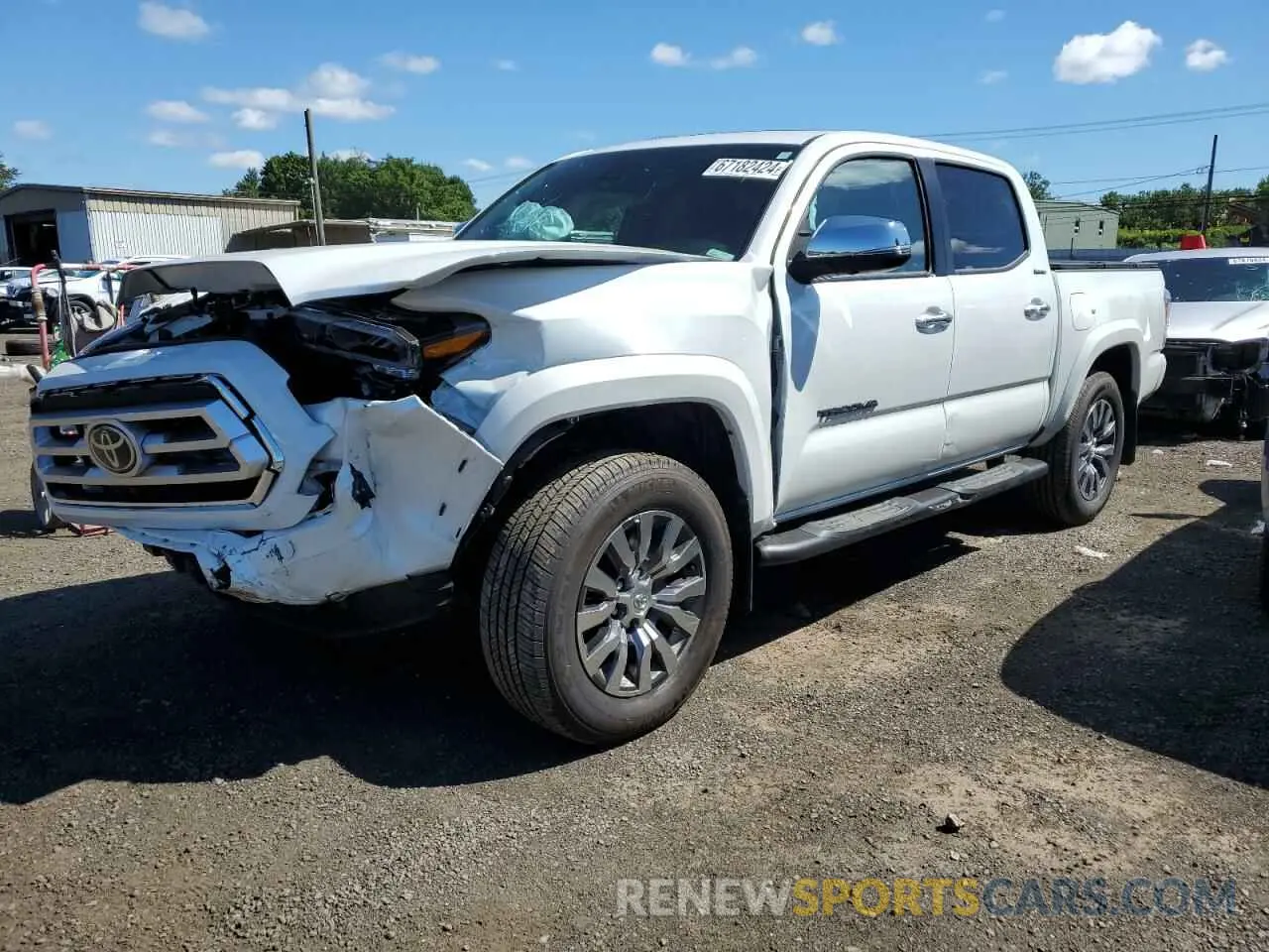 1 Photograph of a damaged car 3TYGZ5AN7PT173831 TOYOTA TACOMA 2023